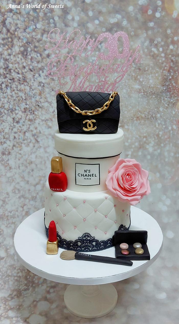 CHANEL Cake - Decorated Cake by Anna's World of Sweets - CakesDecor