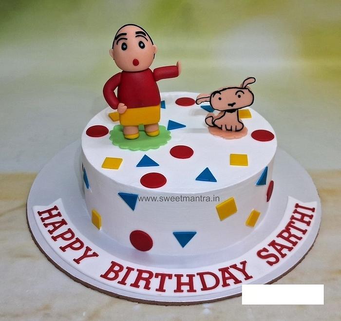 Shinchan cake for husband