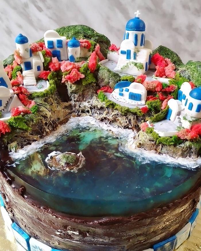 Jelly cake: Greece