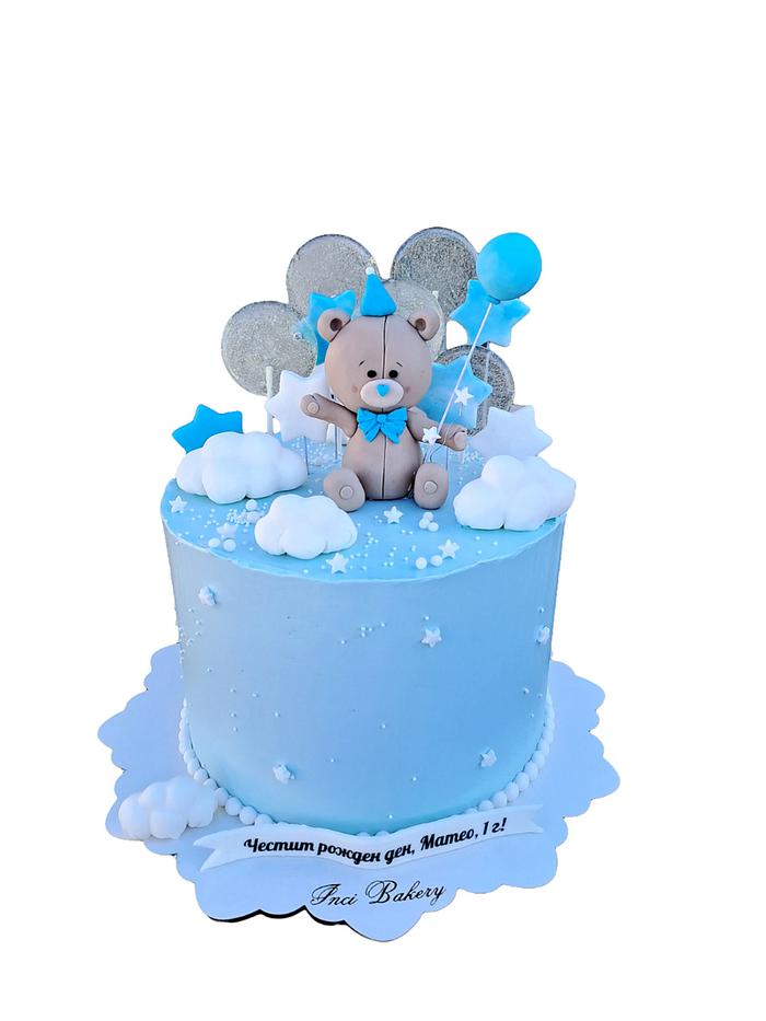 Baby Boy Cake Decorated Cake By Inci Bakery CakesDecor