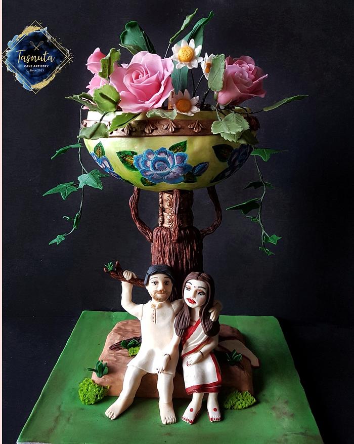 Art of Pottery cake  collaboration