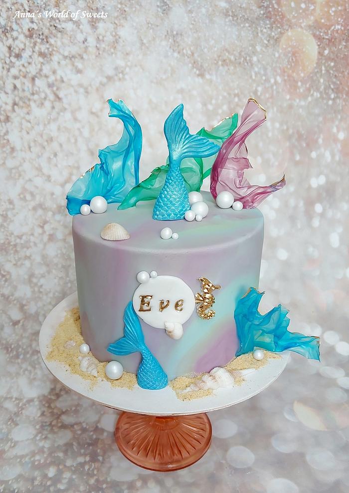 Mermaid Cake. 