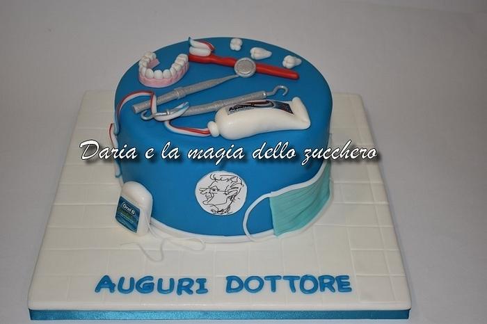 Dentist cake