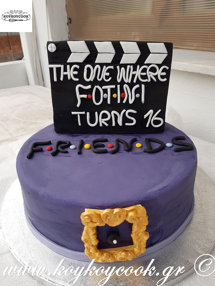 FRIENDS BIRTHDAY CAKE