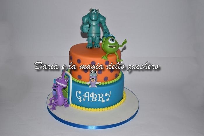 Monster & Co cake 2