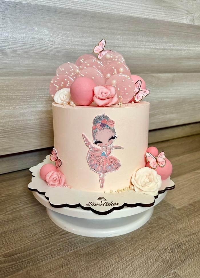 Ballerina cake