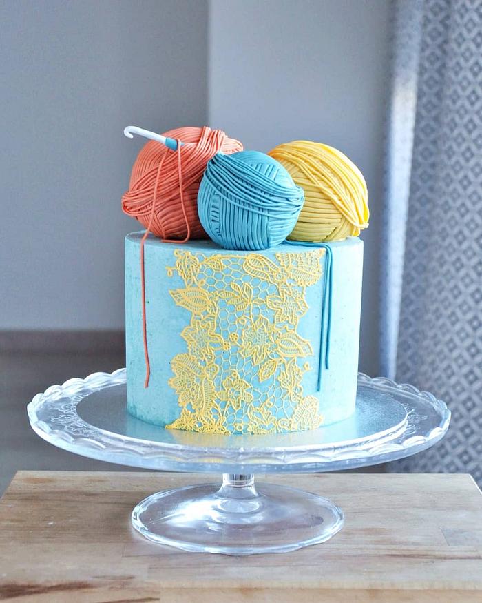 Crochet Birthday Cake - Naztazia ®