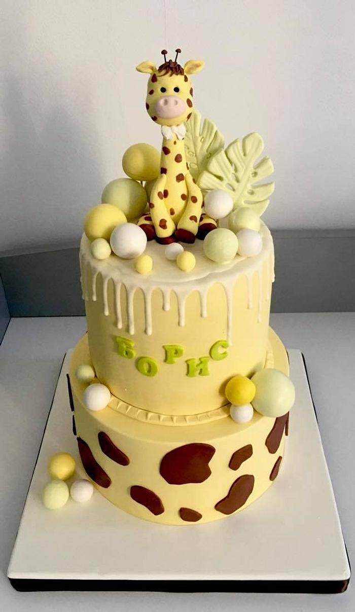 Baby Giraffe Cake | D Cake Creations
