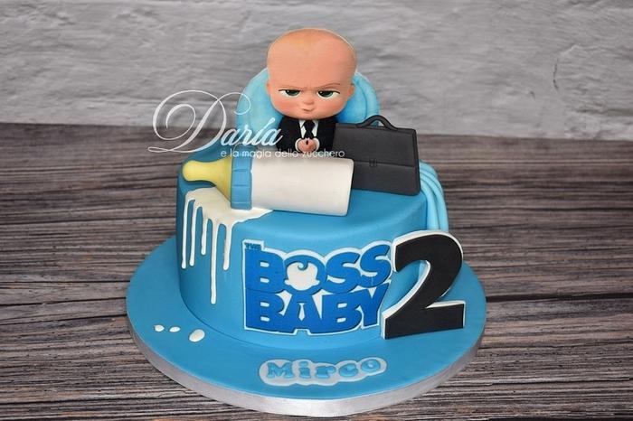 Baby Boss cake