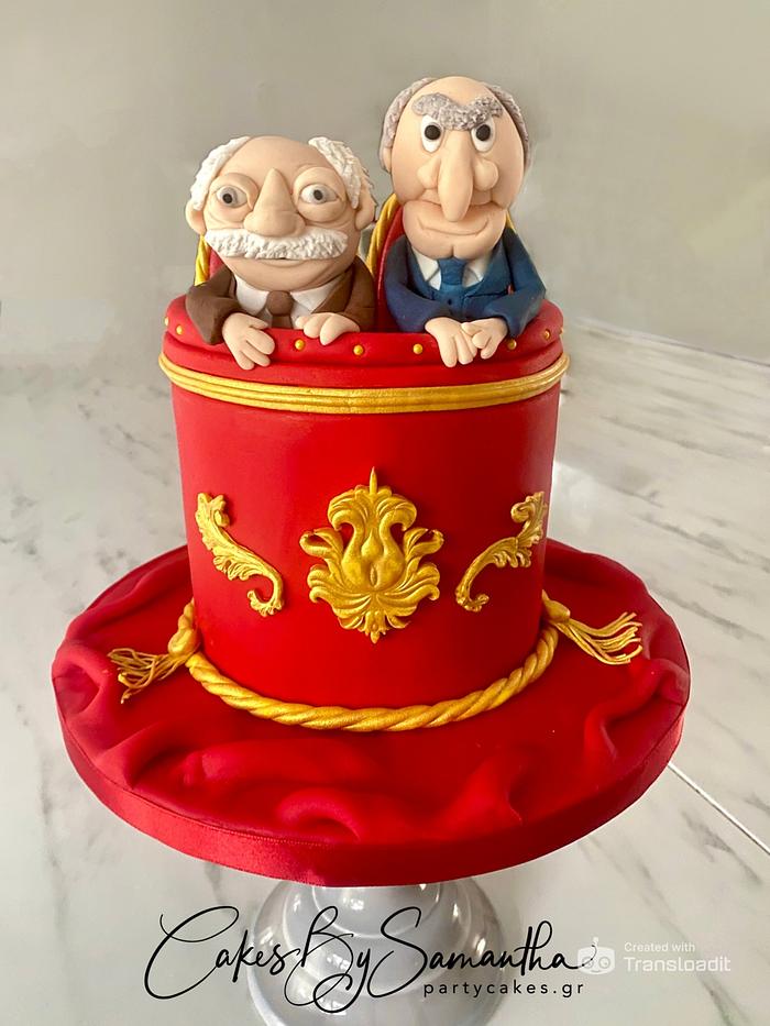 Muppets -Statler and Waldorf Cake