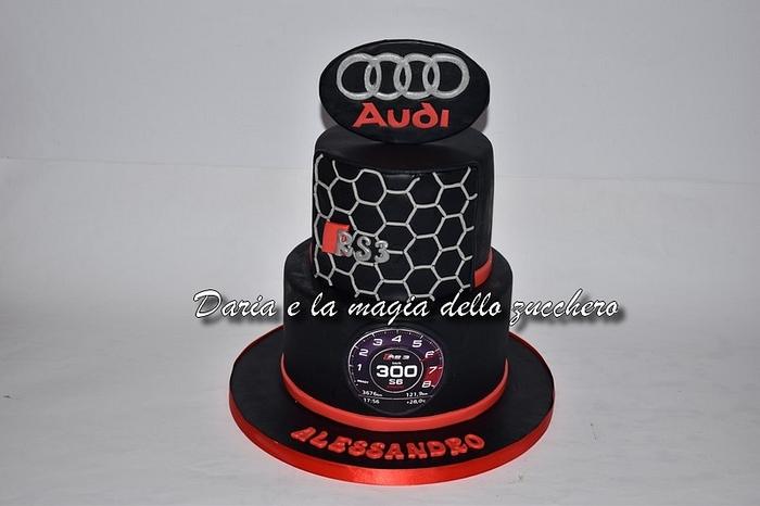 Audi Rs3 cake