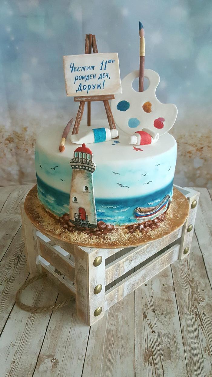 Cake'On the shore'