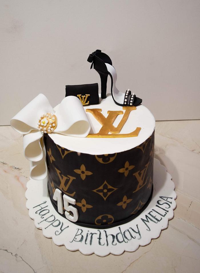 Louis Vuitton Design Cake