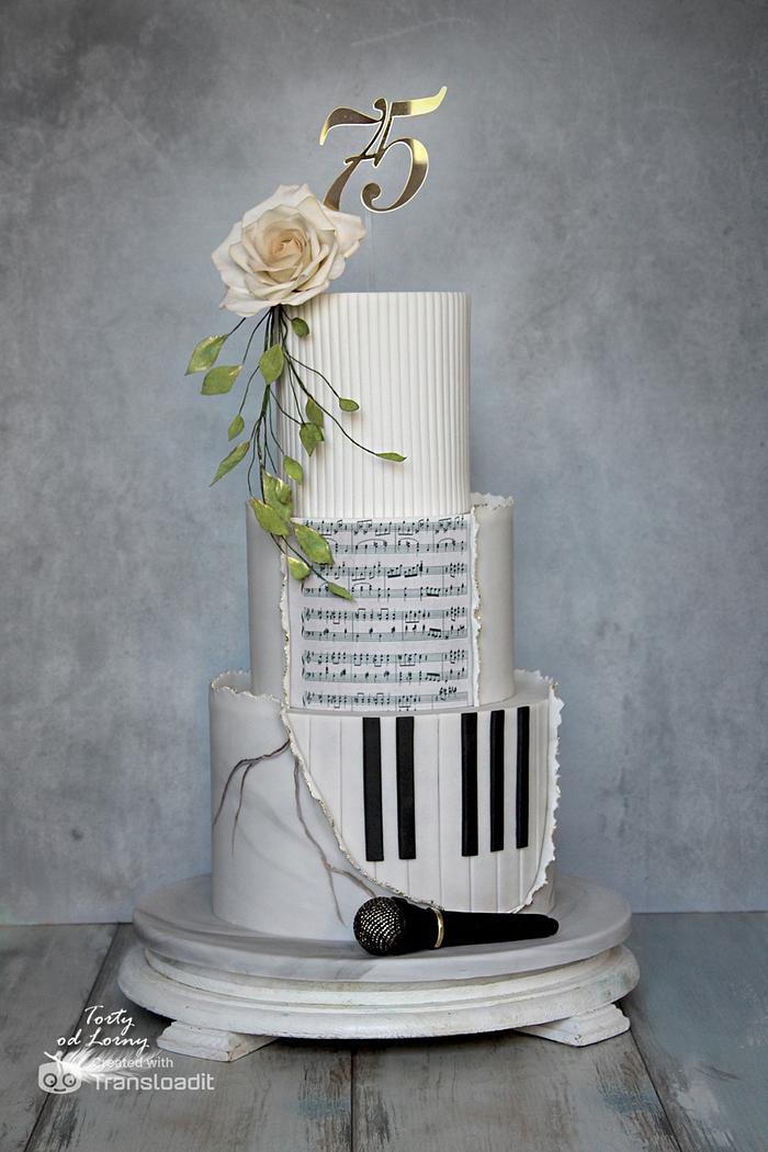 Music cake