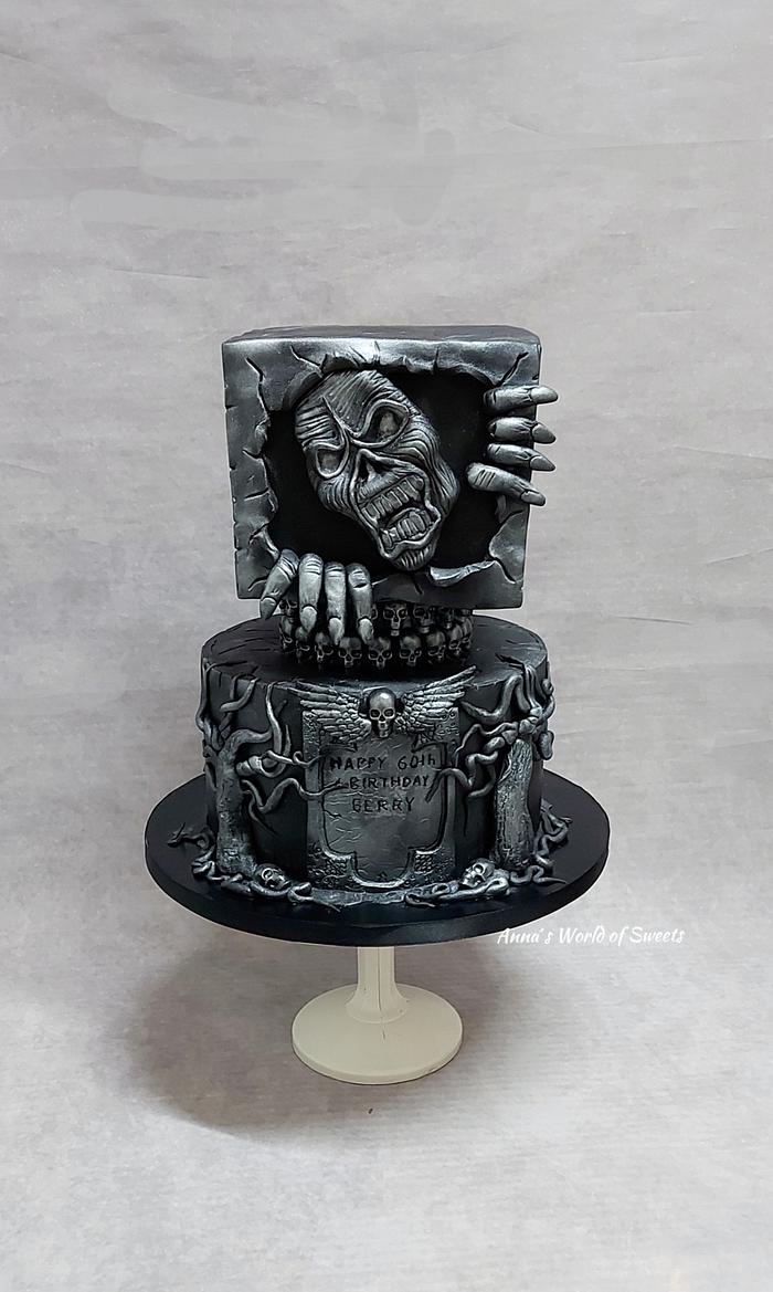 Iron Maiden Cake