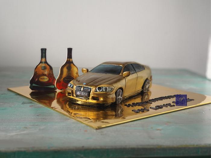A BMW CAR CAKE 