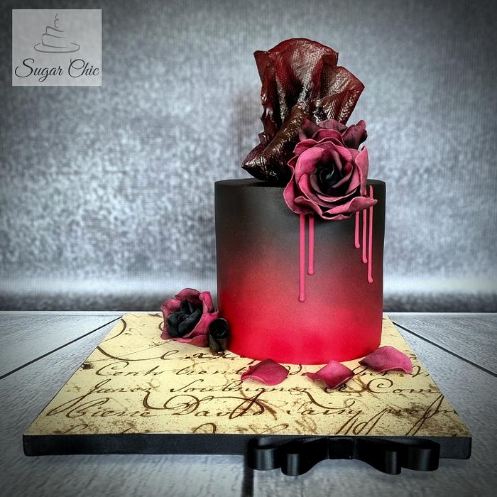 The Vampire Diaries Cake