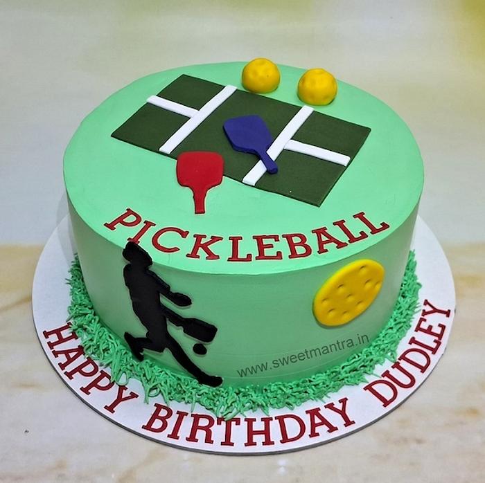 Pickleball cake