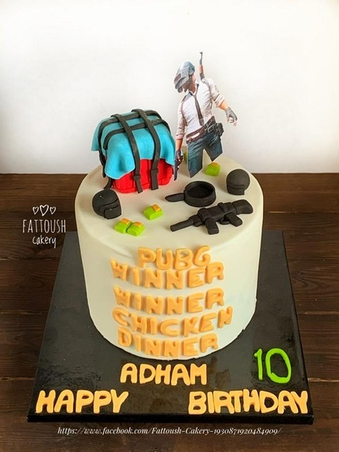 Simple Chocolate pubg cake for small... - Creamy_creation90 | Facebook