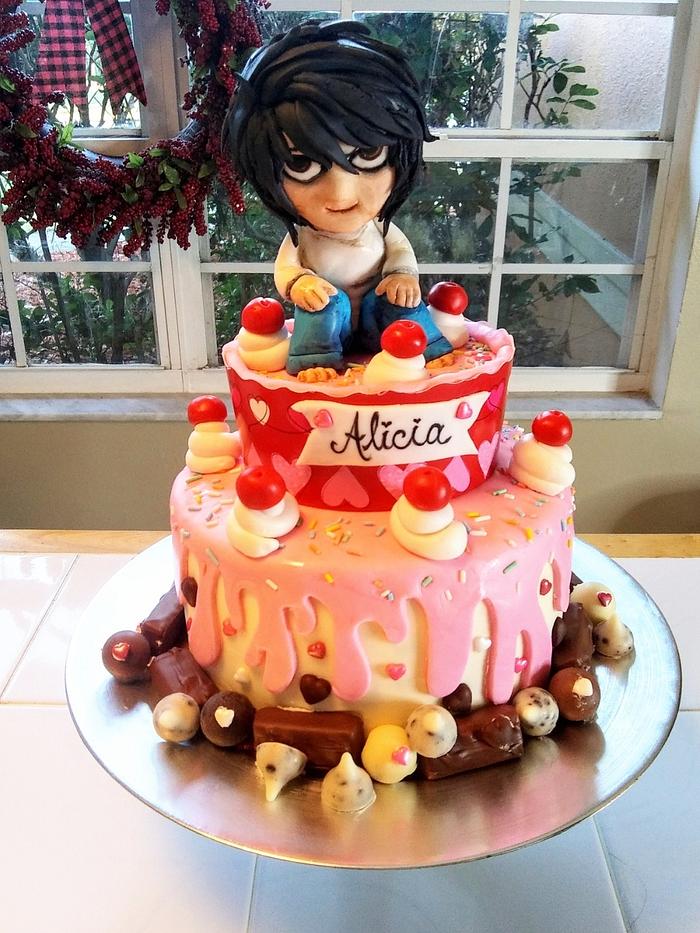 L Cake anime