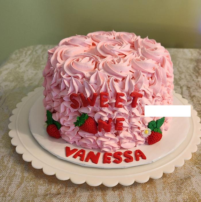 Vanessa's 1st Birthday Smash Cake