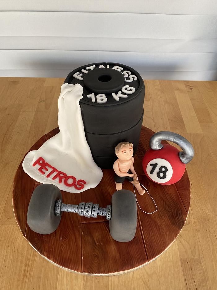 Gym cake 