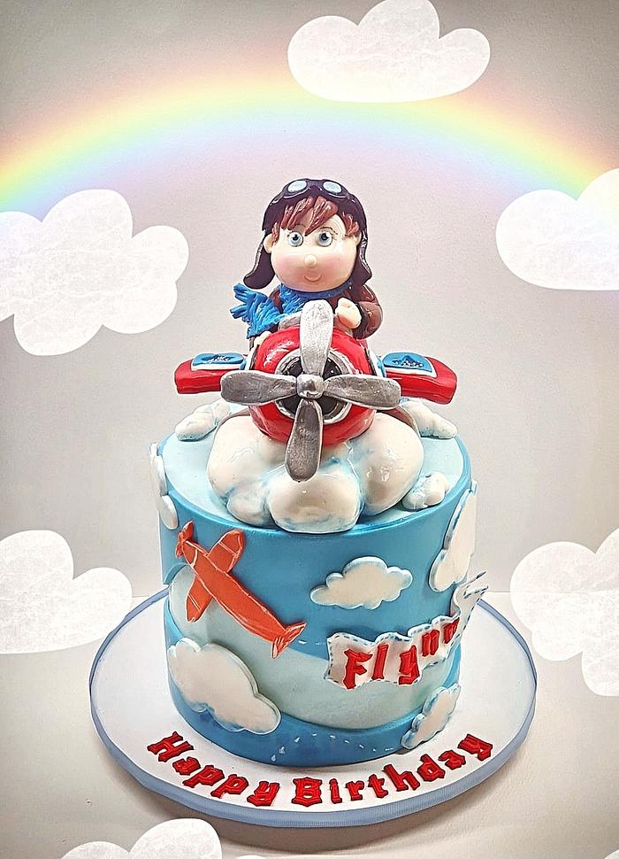 Airplan cake 