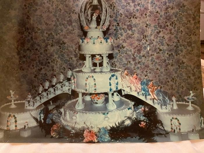 Vintage Wedding Cake