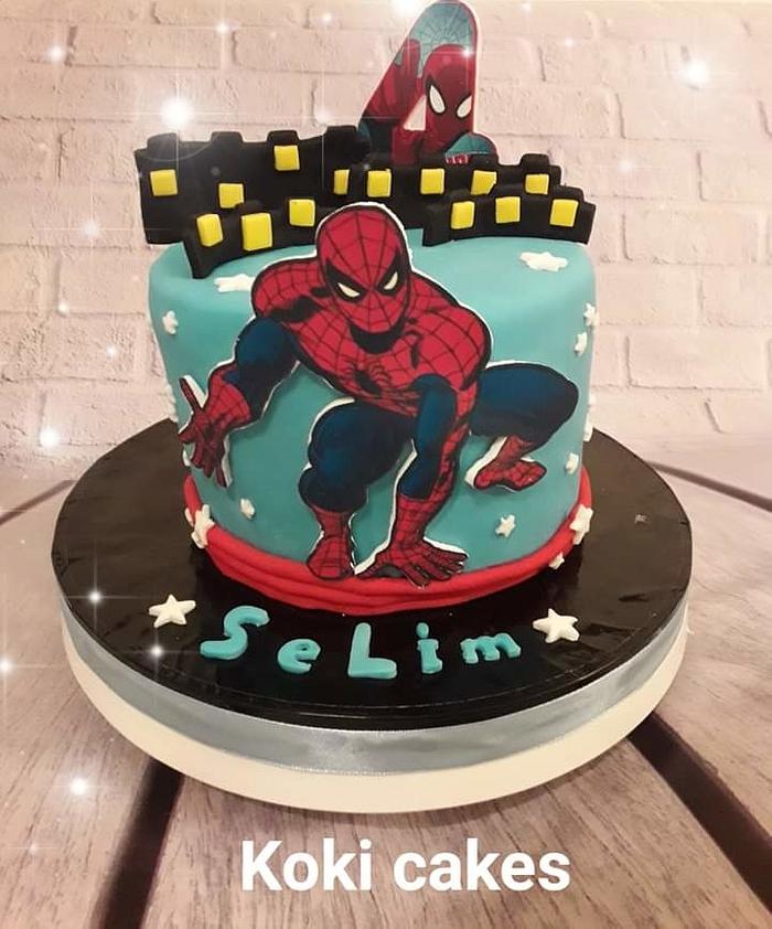 Spider Man cake