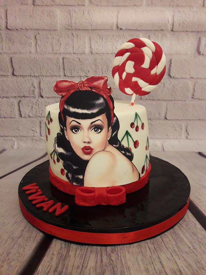 Pop Art Cake Decorated Cake By Noha Sami CakesDecor