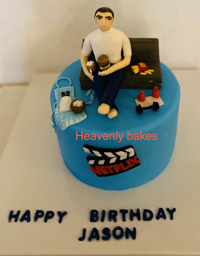 Birthday hobby cake 