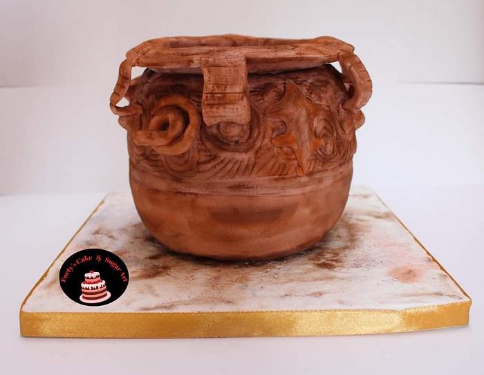 Art of Pottery- An International Cake Art Collaboration 