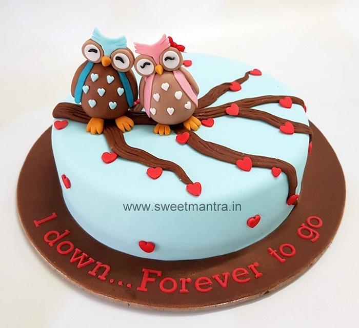 Love Birds cake