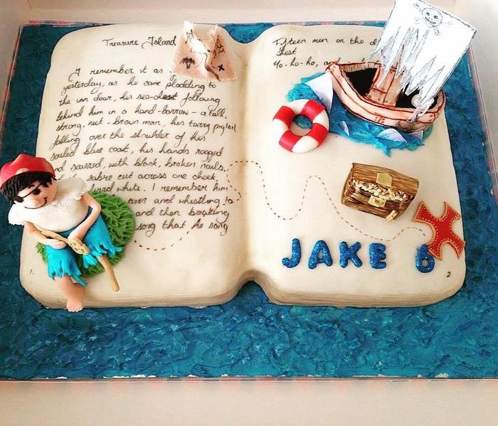 Pirate Story Cake