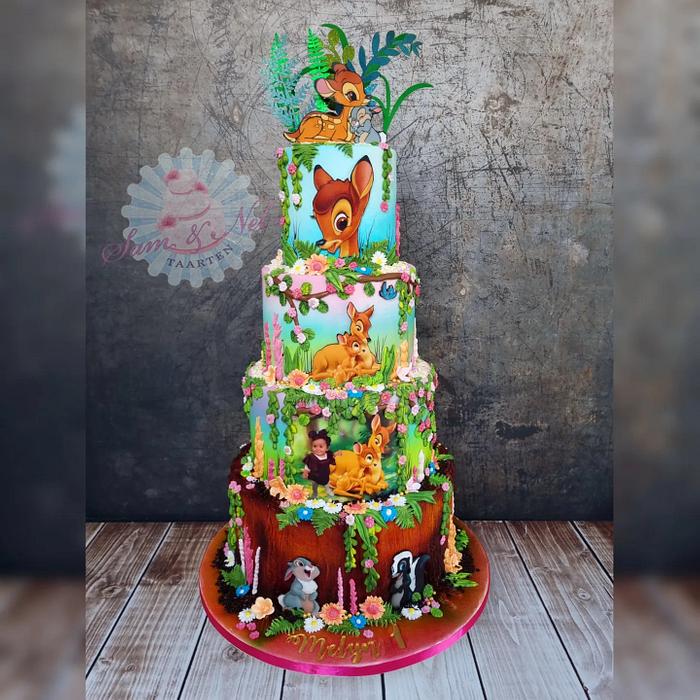 Bambi cake - Decorated Cake by Sanja - CakesDecor