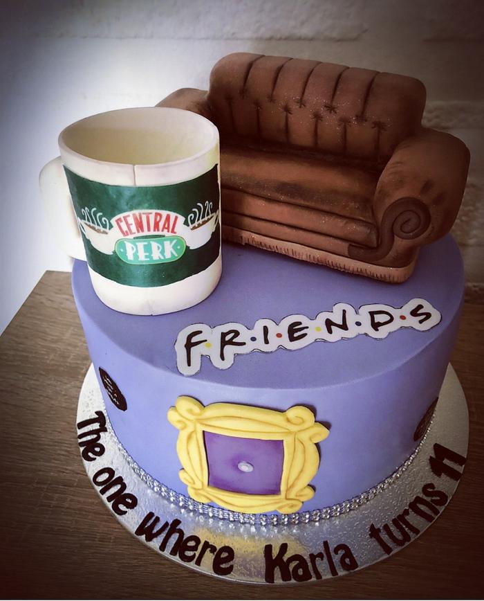 Friends cake - Decorated Cake by Mrs.magic_Emina - CakesDecor