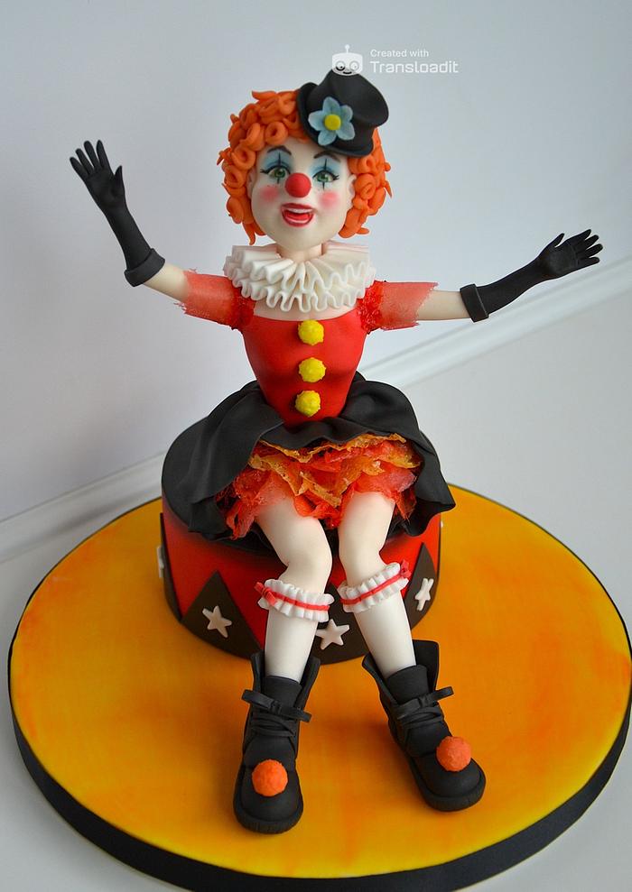 Clown Cake Topper