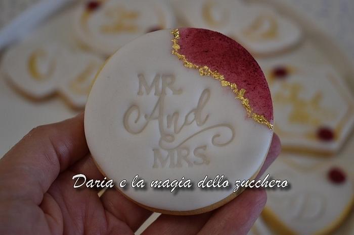 wedding cookies