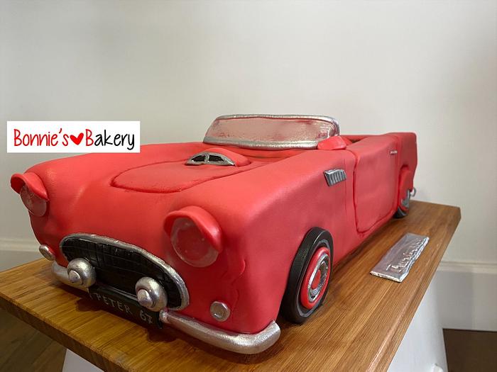 3D Ford Thunderbird 1957 cake