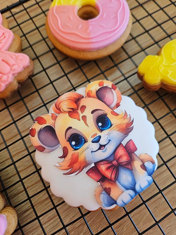 Sweet lion cookies 