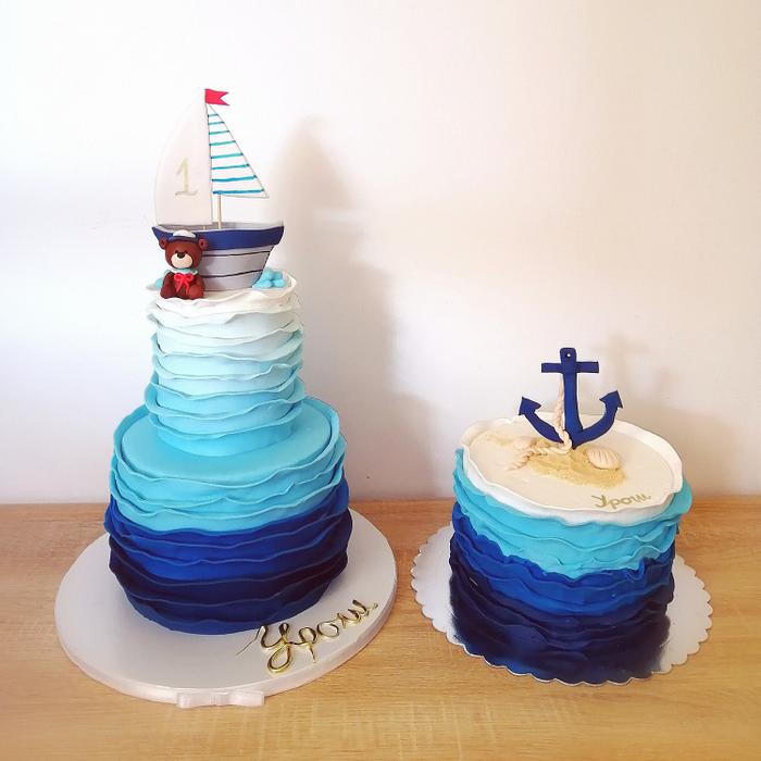 Sailor Teddy cake