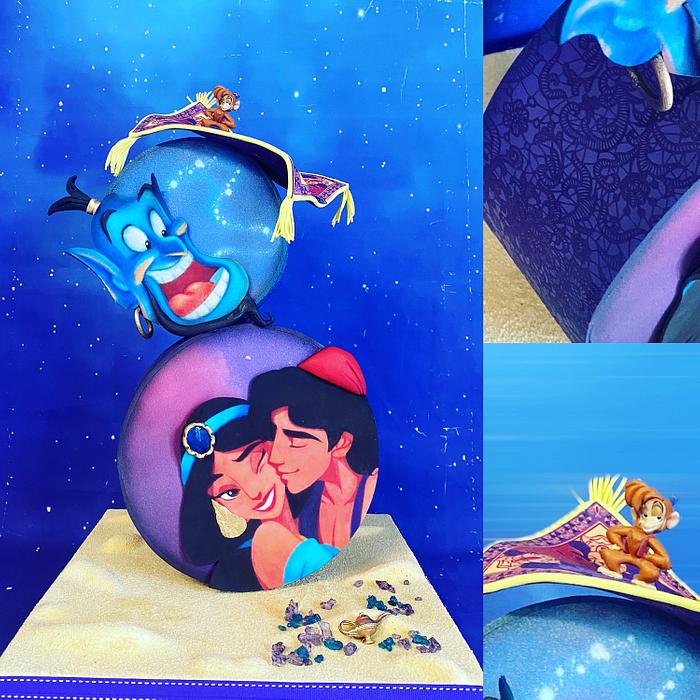 Aladdin  cake 