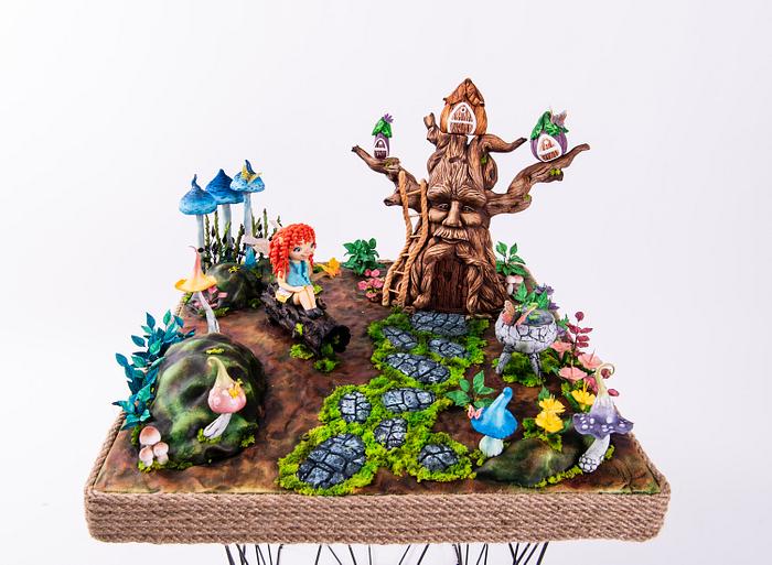"Forest Tale" My participation in Cake Art Bulgaria 2022
