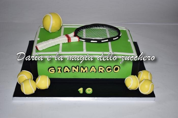 Tennis cake