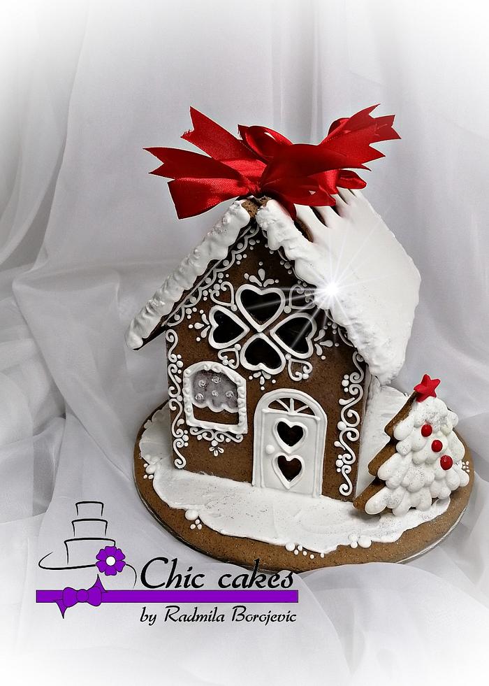 Gingerbread houses- large