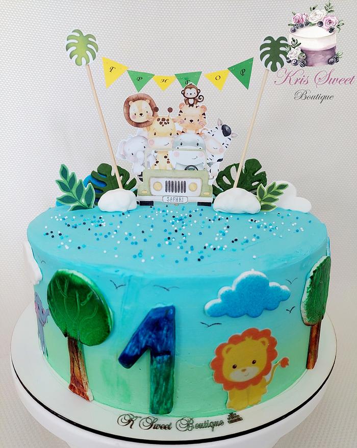 Safari cake