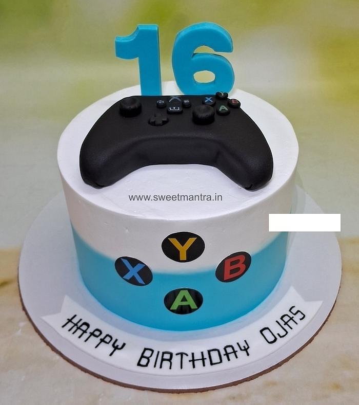 Xbox cake for teenage son