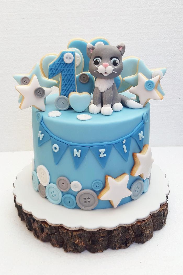 Cake with a kitten 2