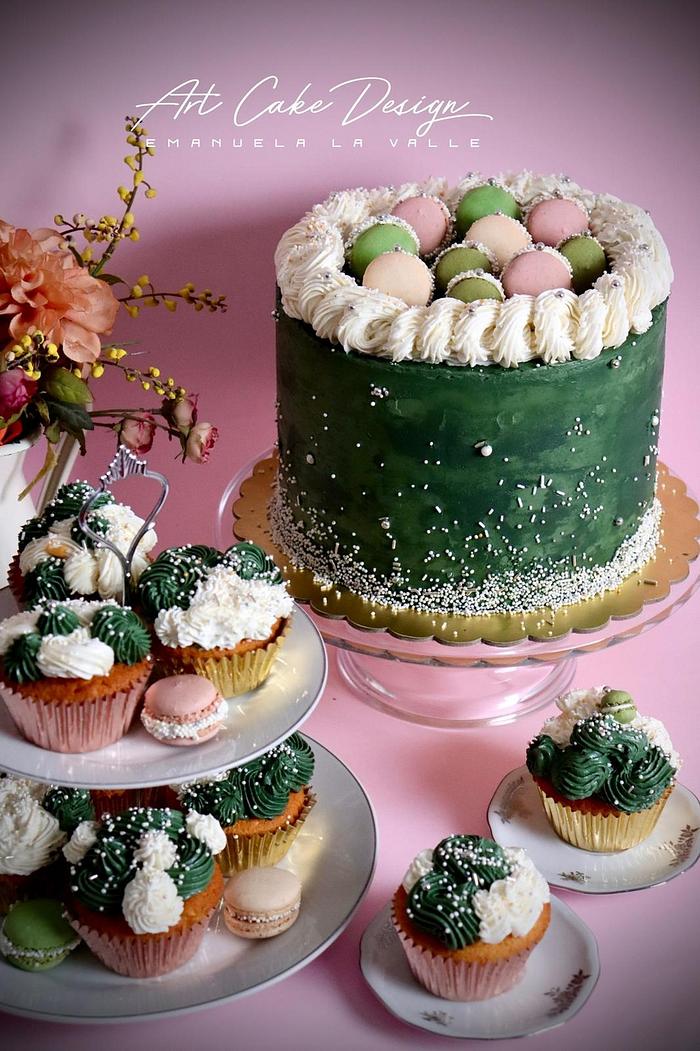 Jewel macarons Cake and Cupcakes ♥️