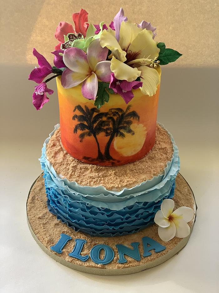 Tropical cake 